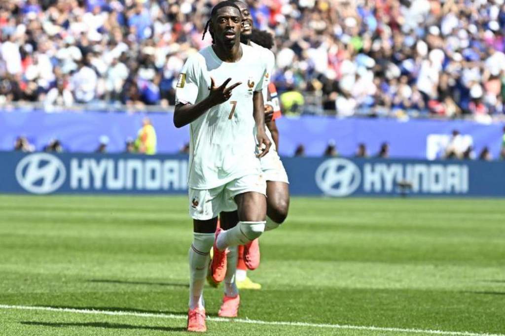 Aksi Gemilang Ousmane Dembele: Hattrick untuk Prancis Lawan Norwagia