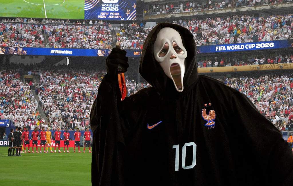 Tim nasional Prancis merayakan gol di Piala Dunia 2026